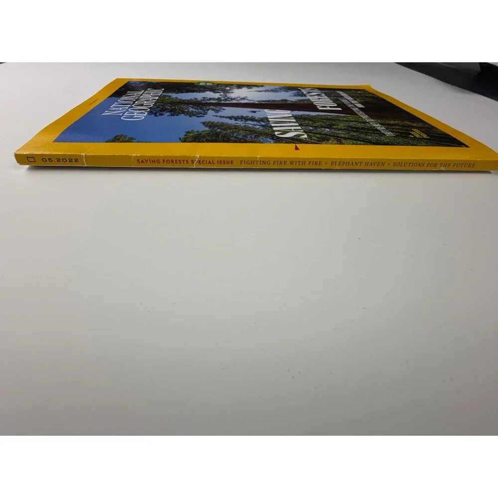National Geographic May 2022 Saving Forests Special Issue with Poster